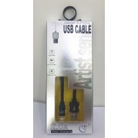 Cable de iphone envuelto con material tipo textil