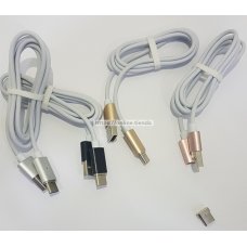 Cable magnetico para tipo-c tipo c con luz de indicador