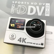 Remax SD-02 Action Camera Intelligent App Control Ultra HD 4 K / 25fps WIFI Action Camera 30 m Waterproof DV Sport Camera