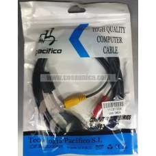 Cable USB Macho - 3RCA Macho